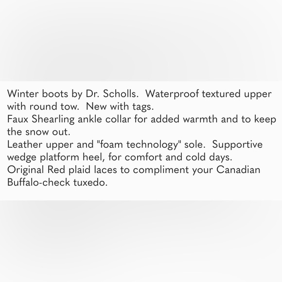 RESERVED - Dr Scholls Winter Ankle Boots - Picture 7 of 7